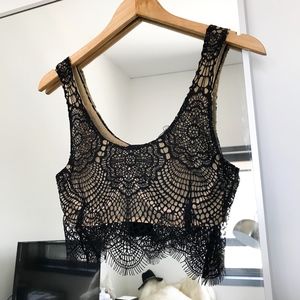 Forloveandlemons Lace Crop Top